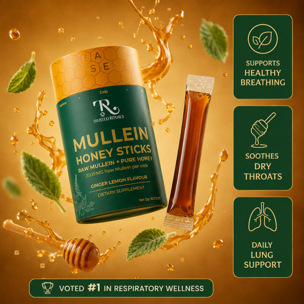 Mullein Honey Sticks