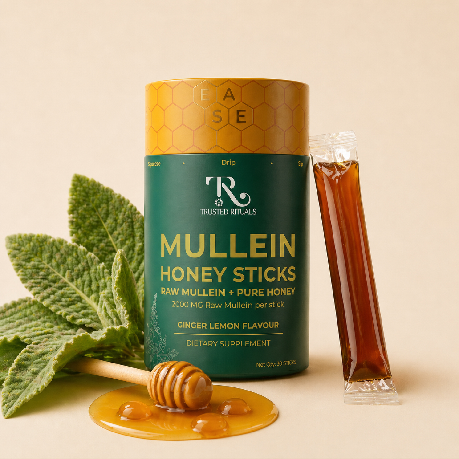 Mullein Honey Sticks 1